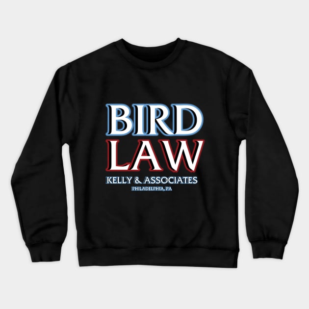 Bird Law (Parody Design) Crewneck Sweatshirt by Gimmickbydesign